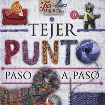 Libro Tejer punto paso a paso