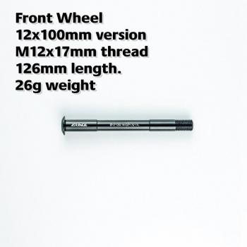 ZRACE 12x100 / 12x135 Thru Axle for Road Bicycle