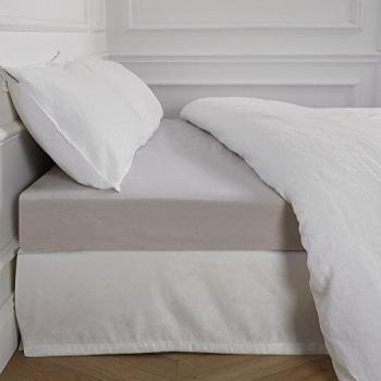Madura Drap Housse Lin Naturel Beige 90x200