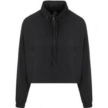 Wasserdichte 1/2 Zip Jacke für Damen Girlfriend Collective Hummingbird