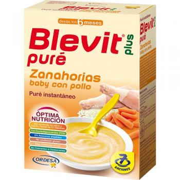 Blevit Plus Puré Zanahorias Baby con Pollo