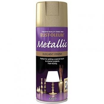 Rust-Oleum 400ml Elegant Gold Metallic Finish Spray Paint