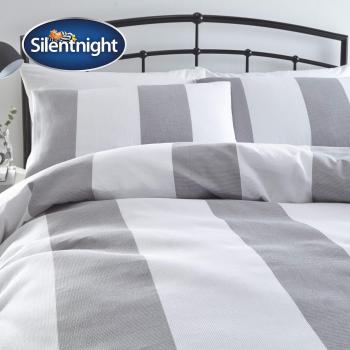 Textured Waffle Grey King Comfort Set – Silentnight