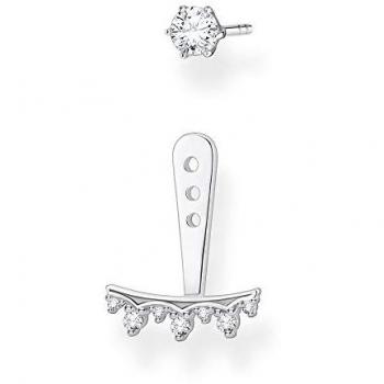 THOMAS SABO Single-Ohrstecker H2153-051-14 mit weißen Steinen