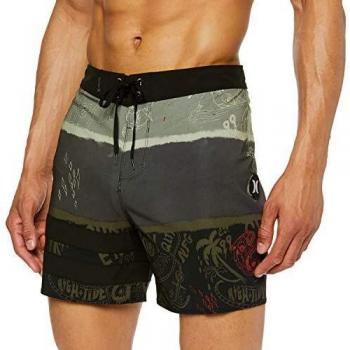 Short de Bain Hurley M Phantom BP Deceiver pour Homme L Vert