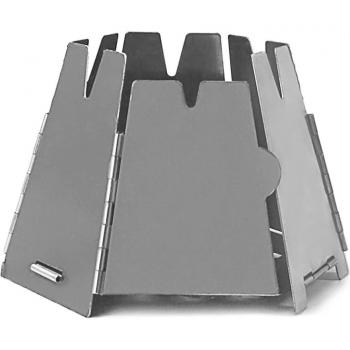 EcoFuego Lixada: Estufa de Leña para Aventura