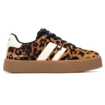 XTi 151360 Leopardo Zapatillas Infantiles Marrón