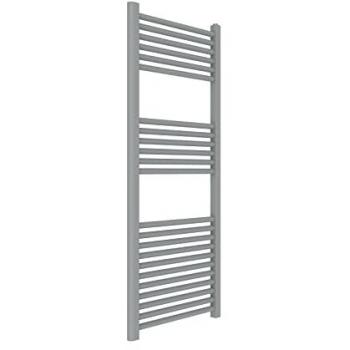 Radiateur sèche-serviettes 120x50 cm Ercos gris titane
