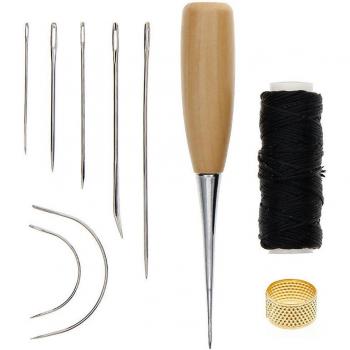 Leather Hand Sewing Machine Set