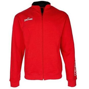 Spalding Herren Zipperjacke Team II, rot, 4XL