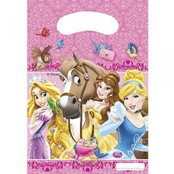 Scatola di 6 Buste per Caramelle delle Principesse Disney
