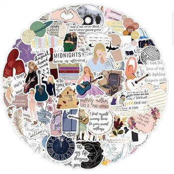 Sticker de Taylor Swift Resistente al Agua
