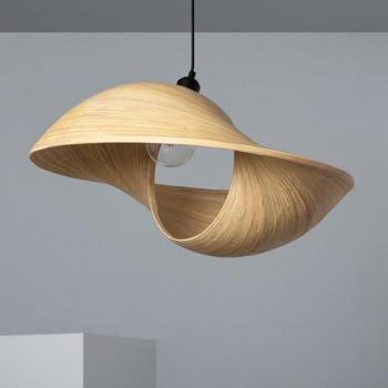 Lampada a Sospensione Shuka Bambù Ø600 mm ILUZZIA Nero