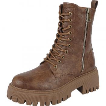 Dockers by Gerli Women's Brown Lace-Up Boots