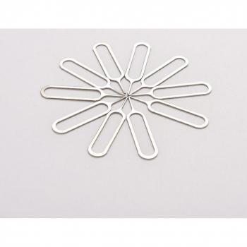 Set 10 SIM Cartuchos + Bandeja, Pin y Aguja Inox para Smartphones
