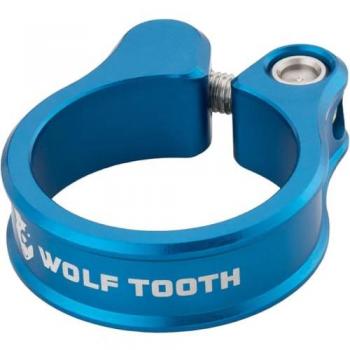Blue 39.7 mm Wolf Tooth Seatpost Clamp (Male)