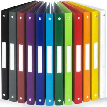 Classeur A4 Couleur Nature 4 Anneaux 2,5 cm