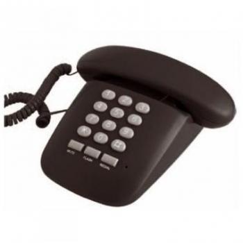 BRONDI SOLE TELEFONO FISSO CON FILO NERO TASTI GRANDI