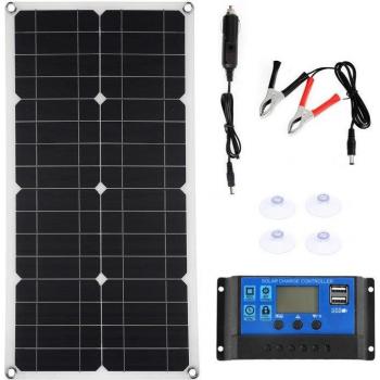 100W Flexible Solar Power Kit for Off-Grid Living