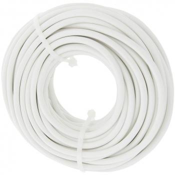 Fil électrique H03VVH2-F 20m 3x0,75mm² blanc