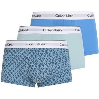 Calvin Klein Boxer Colore Blu/Bianco 3 Unità – S