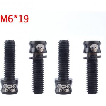 Disc Brake Bolts M6 x 17/19mm Titanium Alloy