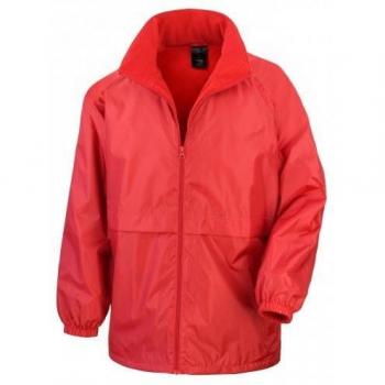 Giacca Result DWL Uomo Core Adult con Cappuccio Ripiegabile M Borgogna