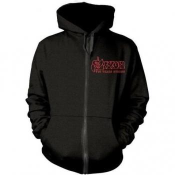 Saxon Unisex Kapuzenjacke Strong Arm Of The Law L schwarz
