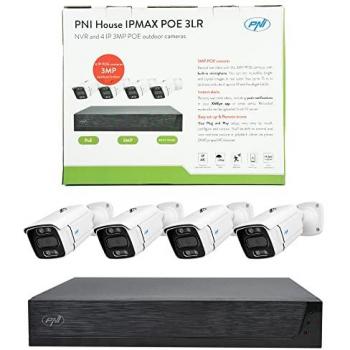 Pacchetto Sicurezza Home IPMAX POE 3LR – NVR 4xPOE, 10xRete, ONVIF compatibile