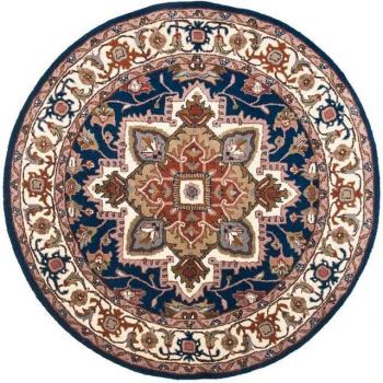 Wohnzimmer‑Schlafzimmer‑Traum: Royal Heriz rund 14 mm