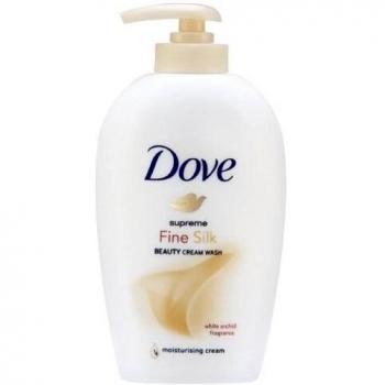 Dove Fine Silk Caring Hand Wash for Moisturised and Protected Hands, 3pk of 250 ml