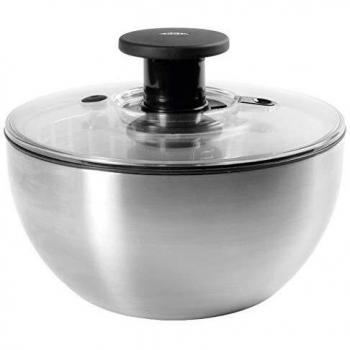 Oxo Centrifuga per Insalata in Acciaio Inox
