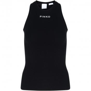 Pinko Top Distinto 100822 A22X Schwarz Regular Fit