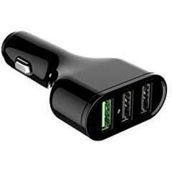 QuickPower Auto 45W QC 3.0 Dual USB & Type‑C