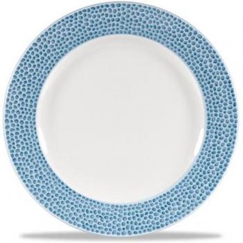 Churchill Teller Super Vitrified Isla Spinwash Seeblau Flachteller 17