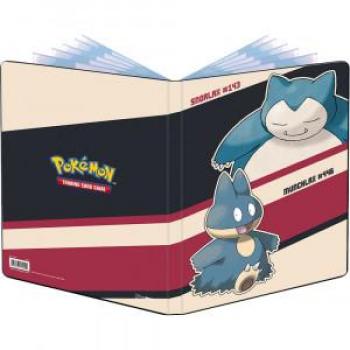 Ultra Pro Carpeta Pokémon Snorlax y Munchlax 180 Cartas