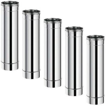 Kit de 5 conduits concentriques en acier inoxydable 50 cm Ø100-150