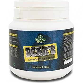 Sotya Bcaa's (Aminoácidos Ramificados) 120 cápsulas de 600mg