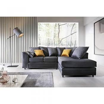 Chicago Right-Hand Velvet Corner Sofa