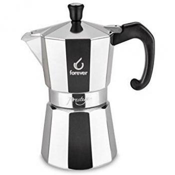 Moka Forever Miss Prestige 12 Tazze in Alluminio