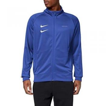 Chaqueta de Deporte NIKE M NSW Swoosh Jkt PK, Hombre, Azul Real Profundo/Blanco/Negro