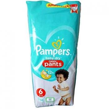 Pampers Baby-Dry Nappy Pants 15+kg