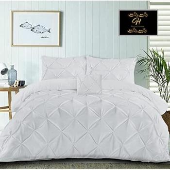 Poly Cotton Rich Duvet Cover Set for Super King Beds