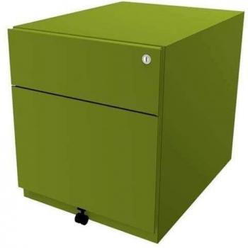 BISLEY Rollcontainer 56.5 x 42 x 49.5 cm 604 Grün