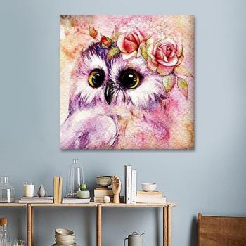 Adorable Owl Crystal Art Diamond Painting 30x30CM