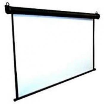 Écran de projection iggual motorisé Noir/Blanc 203 x 114 cm