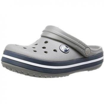 Zuecos Crocband, Niños-Niñas, Gris (Smoke/Navy), 23/24 EU
