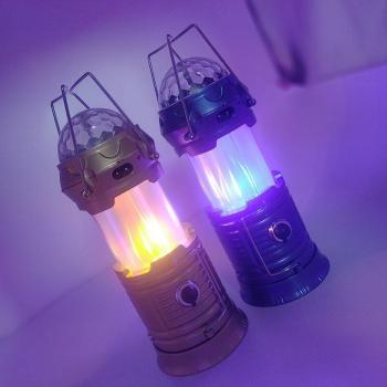 Lanterne LED Pliable 4 en 1 pour Activités Extérieures