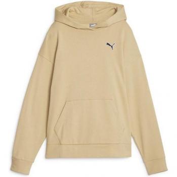 Felpa da donna con cappuccio Puma Better Essentials FL Sand Dune XS