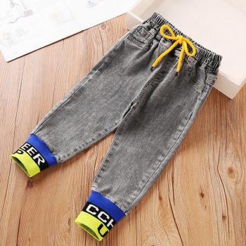 Pantalones Denim Otoño Niños Pequeños